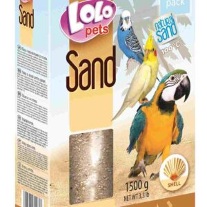 LOLOPETS LO Piesok pre vtákov mušlový 1500g
