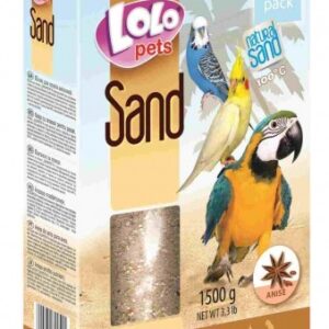 LOLOPETS LO Piesok pre vtákov s anýzom 1500g