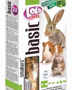 LOLOPETS LO Tycinka pre hlodavce 2ks - brokolica