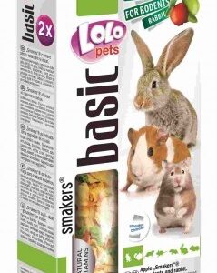 LOLOPETS LO Tycinka pre hlodavce 2ks - jablko