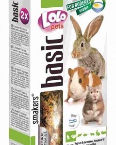 LOLOPETS LO Tycinka pre hlodavce 2ks - jogurt