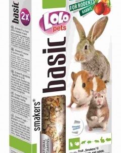 LOLOPETS LO Tycinka pre hlodavce 2ks - ovocie