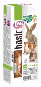 LOLOPETS LO Tycinka pre hlodavce 2ks - popcorn