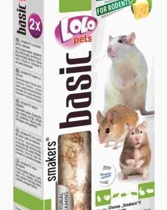 LOLOPETS LO Tycinka pre hlodavce 2ks - syr
