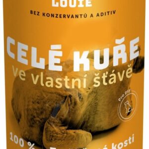 LOUIE Konzerva LOUIE celé kura 1200g pre psov
