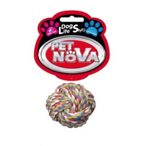 Petnova - Hracky HRACKA - ROPE-BALL-6CM