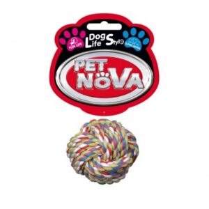 Petnova - Hracky HRACKA - ROPE-BALL-6CM