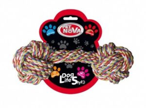 Petnova - Hracky HRACKA - ROPE-DUMBBEL-25CM