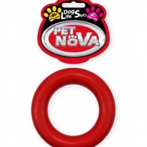 Petnova - Hracky HRACKA - RUB RING 9CM RED