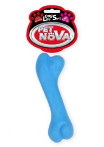 Petnova - Hracky HRACKA - TPR BONE 12CM BLUE