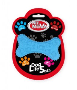 Petnova - Hracky HRACKA - TPR DENTBONE BLUE