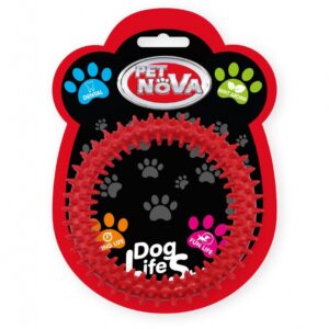 Petnova - Hracky HRACKA - TPR DENTRING RED 12