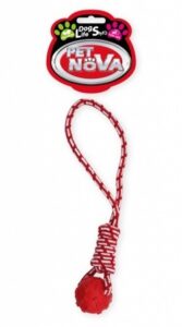 Petnova - Hracky HRACKA - TPR ROPEBALL RED