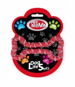 Petnova - Hracky HRACKA - TPR ROPEBONE RED