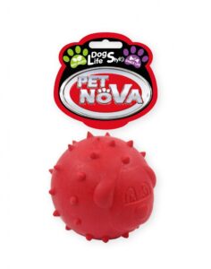 Petnova - Hracky HRACKA - TPR SNACKBALLDOG RED