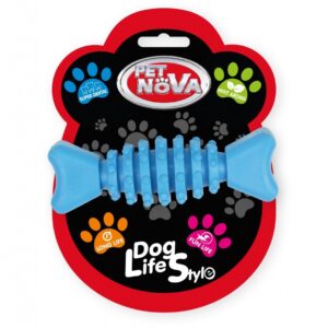 Petnova - Hracky HRACKA - TPR SUPERDENTBONE BLUE