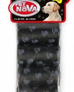 Petnova WASTE BAG 4 ROLLS BLACK