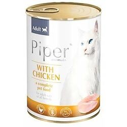 Piper PIPER CAT ADULT konzerva 400g - kuracie mäso