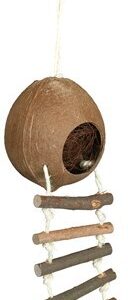 Trixie Coconut house with rope ladder