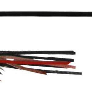 Trixie Playing rod with leather straps/feathers