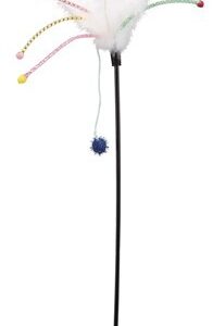 Trixie Playing stick with feathers