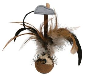 Trixie Roly-poly badminton with mouse/microchip