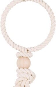 Trixie Rope ring with wooden block
