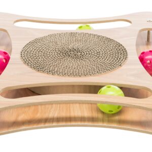 Trixie Scratching cardboard with toys