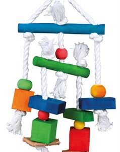 Trixie Toy on a rope