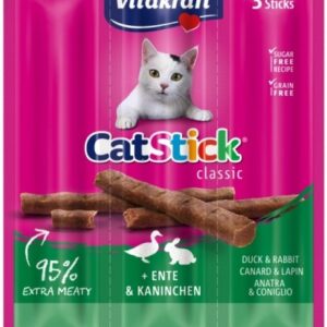 Vitakraft VK Cat stick min.Rabb.+Duc.3x6g/20