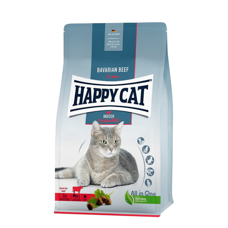 Krmivo - Happy Cat Indoor Voralpen-Rind / Hovězí 300 g