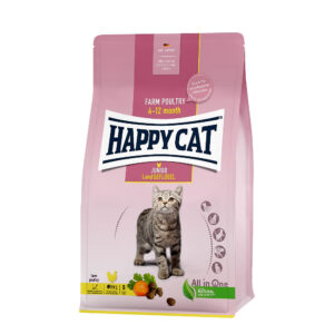 Krmivo - Happy Cat Junior Land Geflügel / Drůbež 300 g