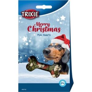 Trixie Xmas mini srdiečka s kuracím mäsom, maškrta pre psov, 140 g