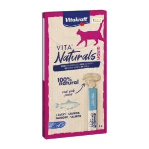 VITAKRAFT-Cat Naturals Liquid losos 5x15g