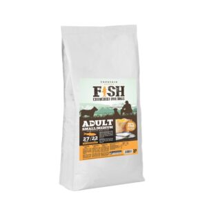 Fish Crunchies for dogs Small/Medium 10 kg -