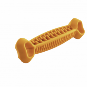 FIBOO Dentálna plniaca hračka pre psy Fiboone dental - pomarančová
