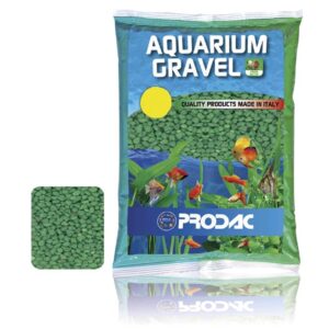 Akvarijní dekorace, akvarijní písky, Akvaristika, TOM - Prodac Quartz light green, 1kg