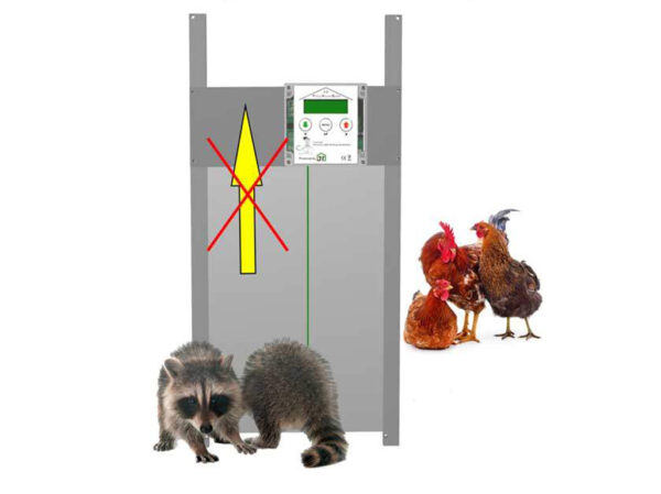 Komplet automatického otvárania a zatvárania kurína JOSTechnik HK-Bat 34x55 R – Obrázok 3