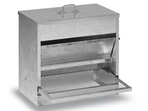 Hospodárske zvieratá, Hydina, Krmítka pre hydinu, Nášľapné krmidlá - Nášľapné kŕmidlo pre sliepky, pozinkované GAUN 11225 - 20 kg