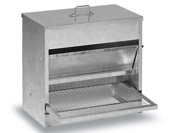 Nášľapné kŕmidlo pre sliepky