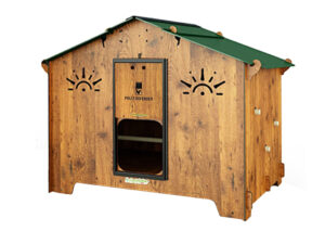 Hospodárske zvieratá, Hydina, Kuríny pre sliepky, Kuríny z HPL Laminátu - Kurín pre sliepky POLLY CHALET 2XL