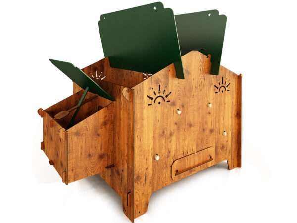 Kurín pre sliepky POLLY CHALET 4XL – Obrázok 2