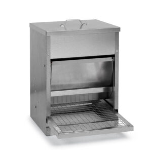 Nášľapné krmidĺo pre sliepky