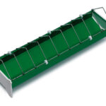 Žľabové kŕmidlo pre sliepky plastové - CF033.10P - 13x50cm