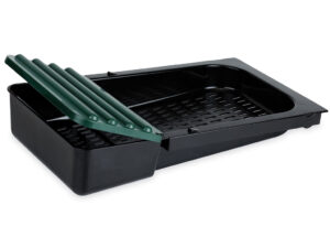 Plastový košík do kukane pre sliepky GAUN 10137 s vekom