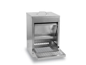 Nášľapné krmidĺo pre sliepky pozinkované GAUN 11240 - 5 kg