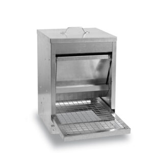 Nášľapné krmidĺo pre sliepky pozinkované GAUN 11240 - 5 kg