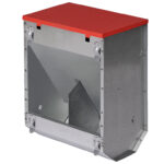 Závesné kŕmidlo pre králiky