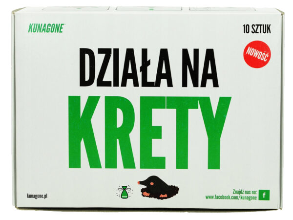 Pachový odpudzovač krtkov KUNAGONE