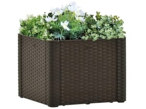 vyvýšený záhon STEFANPLAST NATURAL DELUXE 43 moka